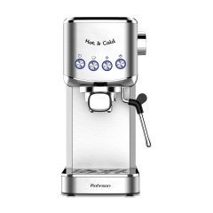 Rohnson R-98013 Μηχανή Espresso 1350W Πίεσης 20bar Ασημί Rohnson R-98013 Μηχανή Espresso 1350W Πίεσης 20bar Ασημί